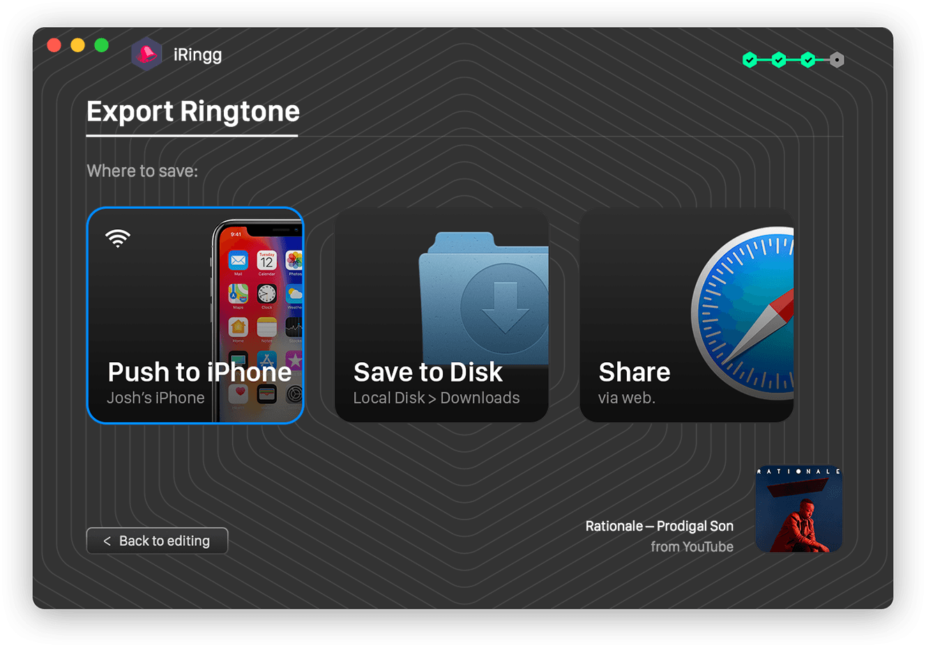 iRingg 1.0.43 iPhone铃声制作-马克喵